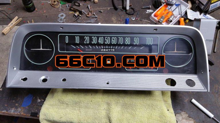 Gauge cluster reconditioning